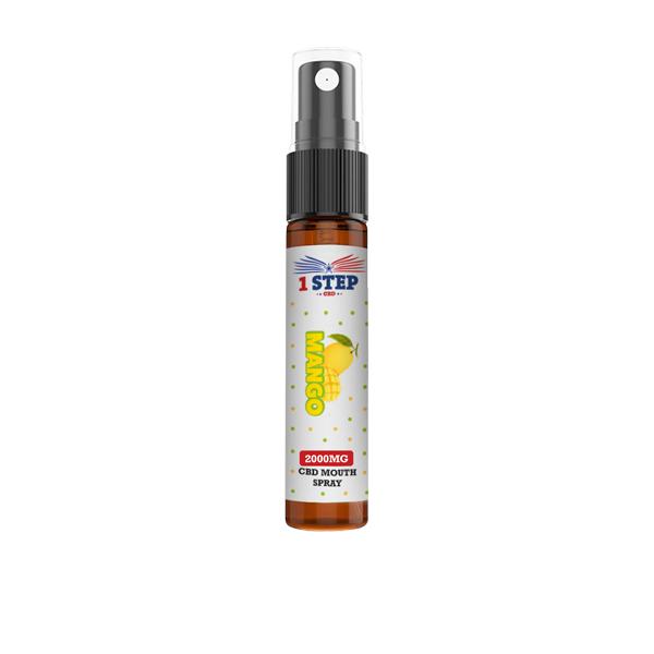 1 Step CBD 2000mg CBD Mouth Spray 10ml - Image 5