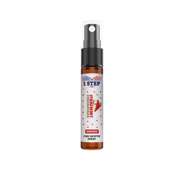 1 Step CBD 2000mg CBD Mouth Spray 10ml - Image 2