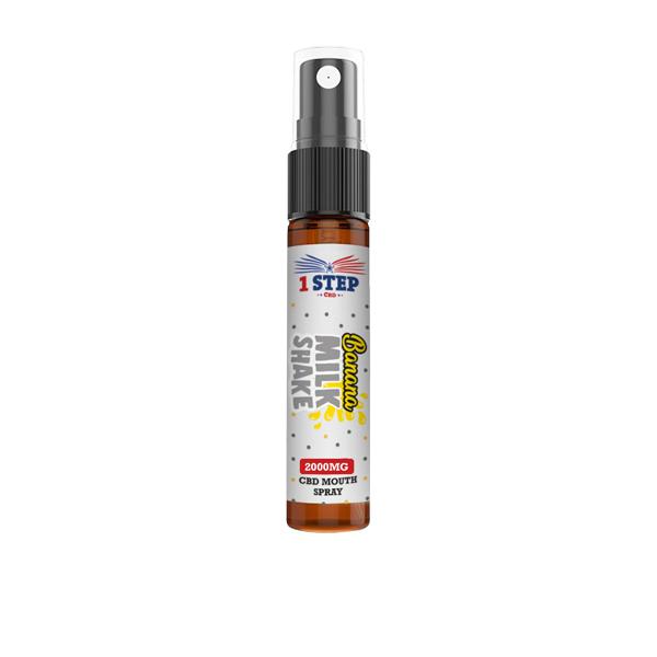1 Step CBD 2000mg CBD Mouth Spray 10ml - Image 7