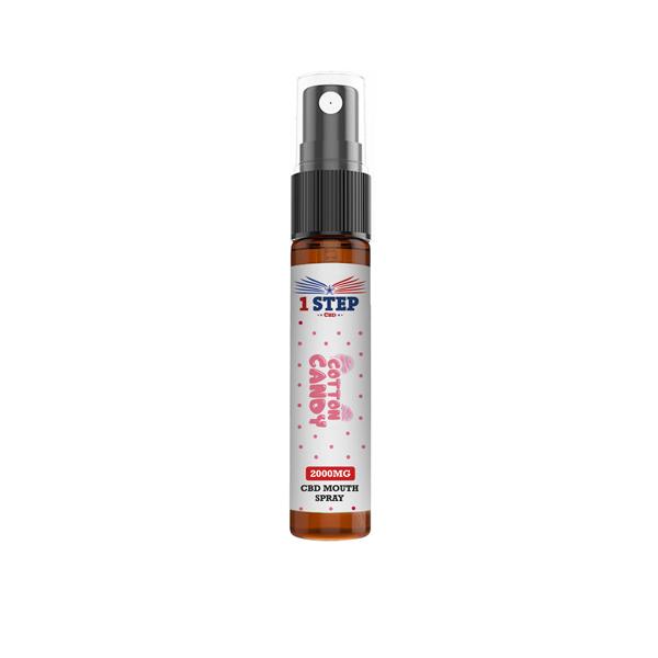 1 Step CBD 2000mg CBD Mouth Spray 10ml - Image 3
