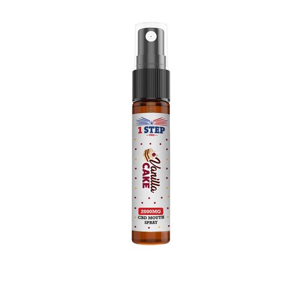 1 Step CBD 2000mg CBD Mouth Spray 10ml - Image 6