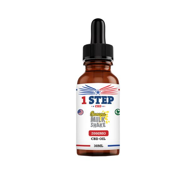 1 Step CBD 2000mg CBD Flavoured Oil 30ml - Image 7