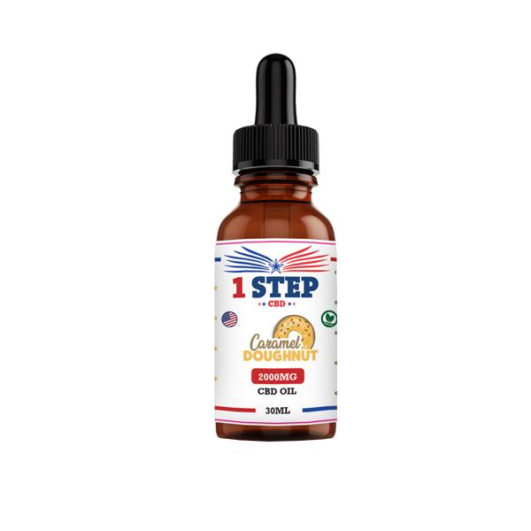 1 Step CBD 2000mg CBD Flavoured Oil 30ml - Image 4