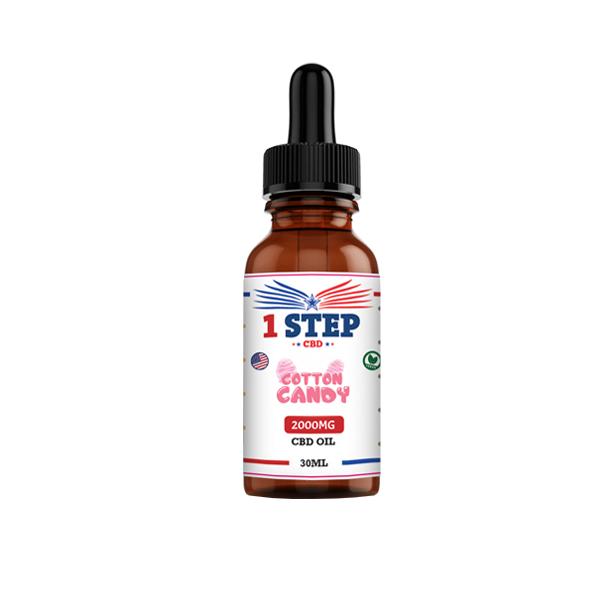 1 Step CBD 2000mg CBD Flavoured Oil 30ml - Image 3