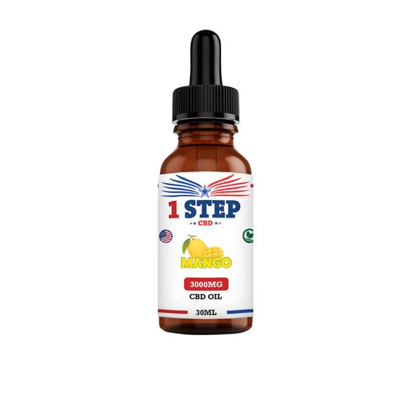 1 Step CBD 3000mg CBD Flavoured Oil 30ml - Image 7