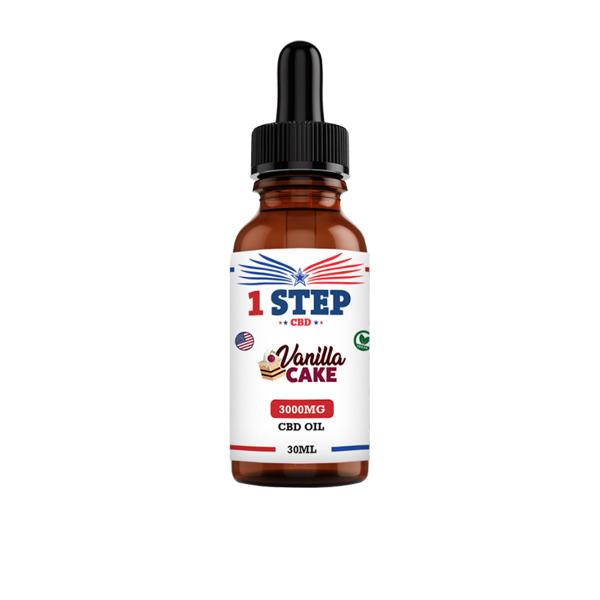 1 Step CBD 3000mg CBD Flavoured Oil 30ml - Image 6