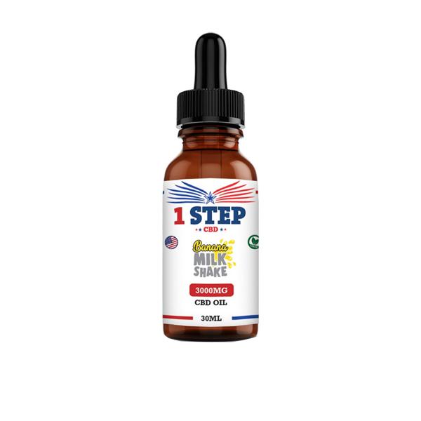 1 Step CBD 3000mg CBD Flavoured Oil 30ml - Image 5