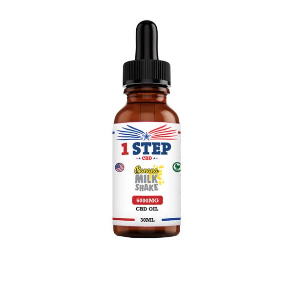 1 Step CBD 6000mg CBD Flavoured Oil 30ml - Image 5