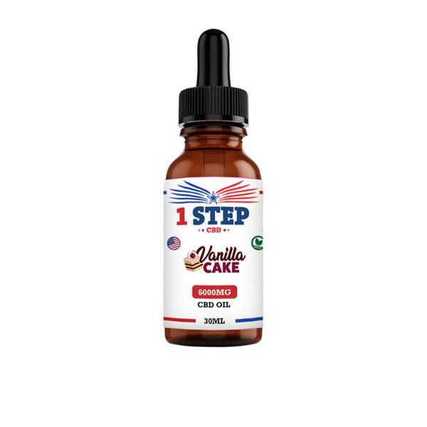 1 Step CBD 6000mg CBD Flavoured Oil 30ml - Image 6