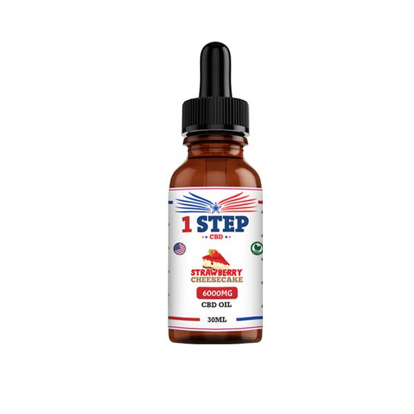 1 Step CBD 6000mg CBD Flavoured Oil 30ml - Image 2