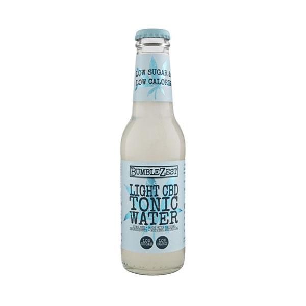 12 x BumbleZest 10mg Light CBD Tonic Water 200ml