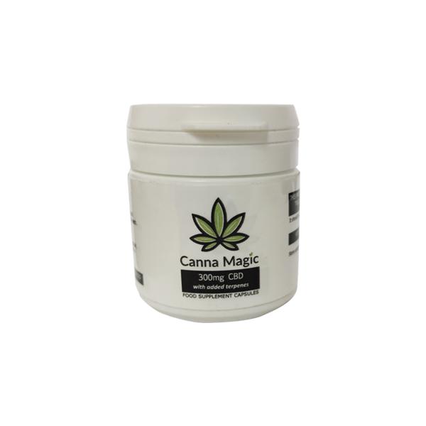 Canna Magic 300mg CBD Capsules - 50 Capsules
