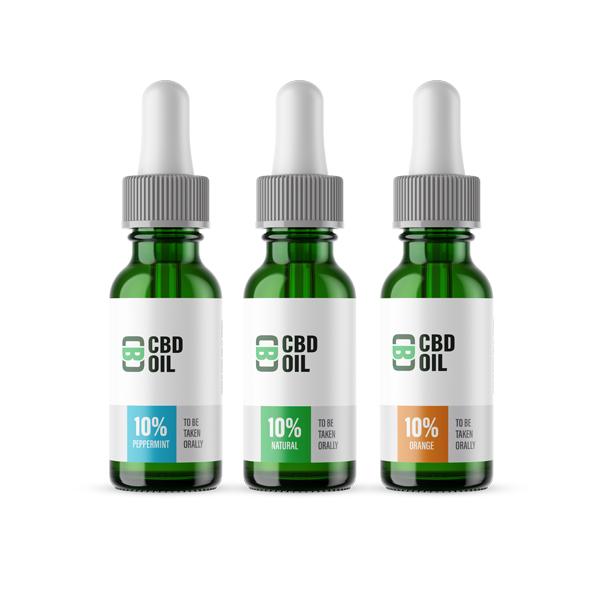 CBD Asylum 1000mg CBD Full Spectrum Terpenes Oil 10ml - Image 2