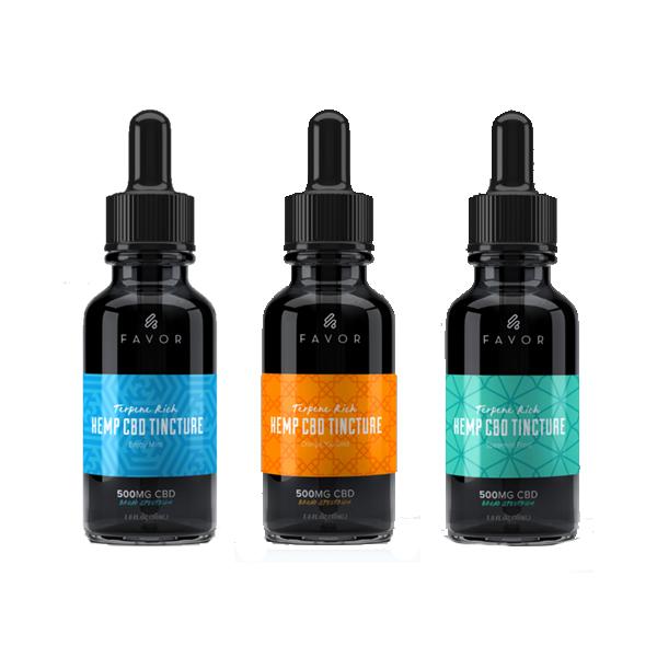 Favor CBD Hemp Tincture Oil 500mg CBD 30ml - Image 3