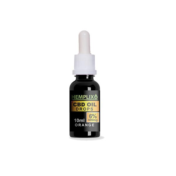 Hemplix 6% 600mg Flavoured CBD Oil 10ml - Image 6