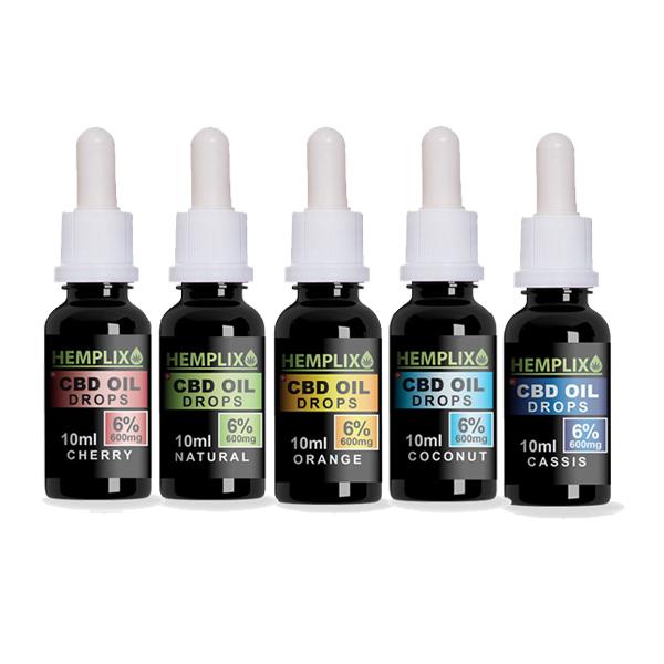 Hemplix 6% 600mg Flavoured CBD Oil 10ml - Image 8