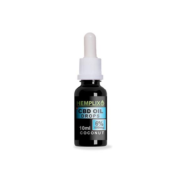 Hemplix 6% 600mg Flavoured CBD Oil 10ml - Image 2