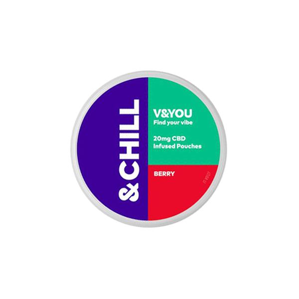 V&YOU &Chill 20mg CBD Pouches - Image 2