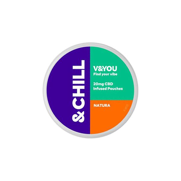 V&YOU &Chill 20mg CBD Pouches - Image 3