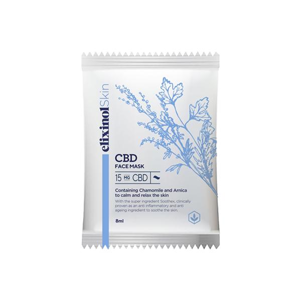 Elixinol 15mg CBD Face Mask - 4 Masks
