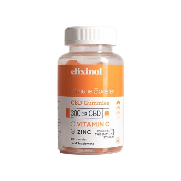 Elixinol 300mg CBD Immune Booster Gummies