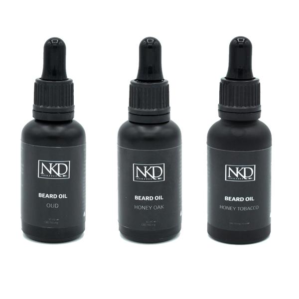 NKD 150mg CBD Infused Speciality Beard Oils 30ml - Image 3
