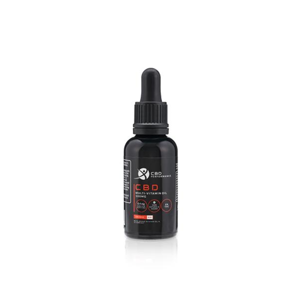 CBD Performance 500mg CBD Multi-Vitamin Oil 30ml - Image 2