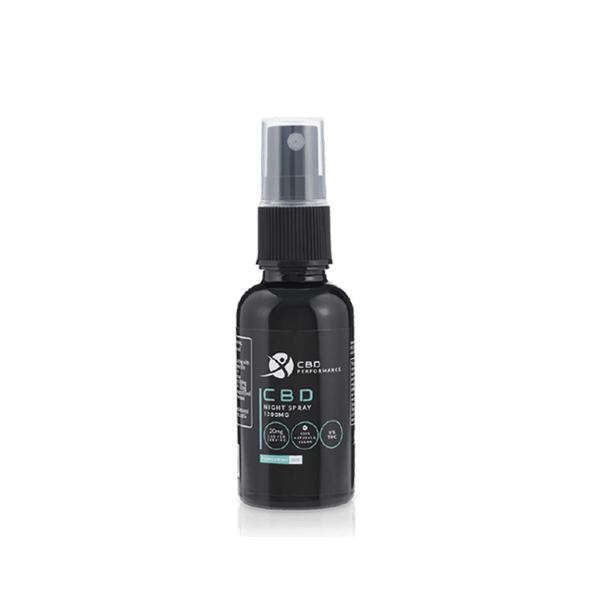 CBD Performance 1200mg CBD Night Spray Oil 30ml - Image 2
