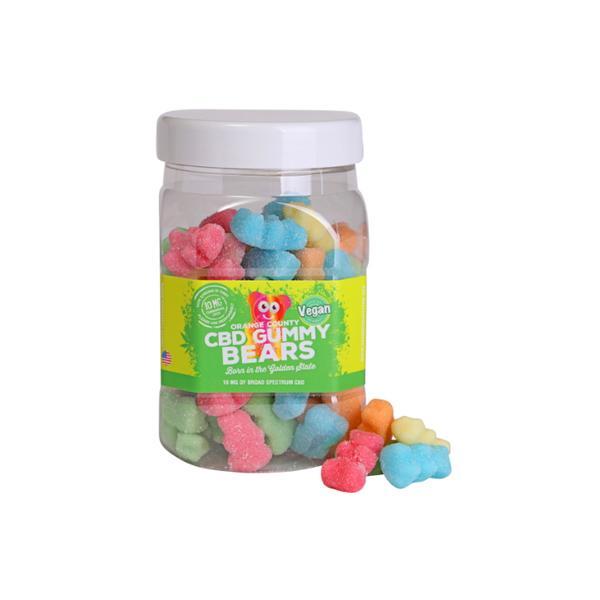 Orange County CBD 25mg Gummy Bears - Large Pack