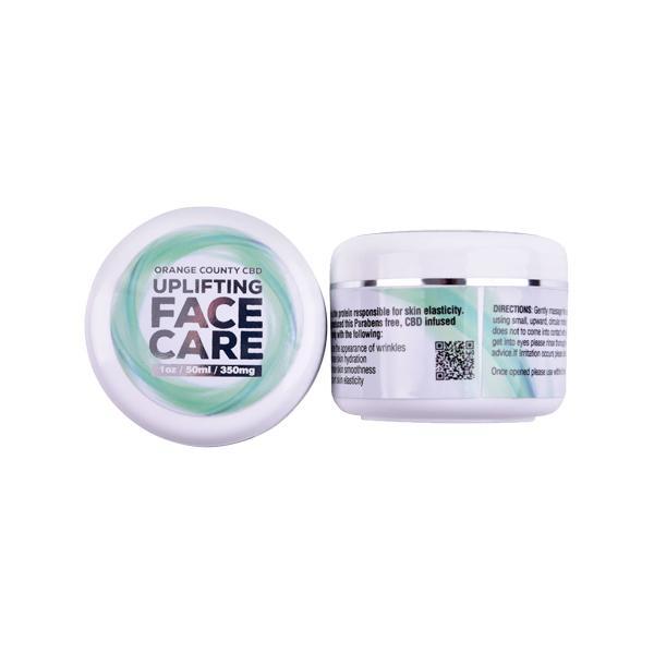 Orange County CBD 300mg Collagen Face Cream 50ml - Image 3