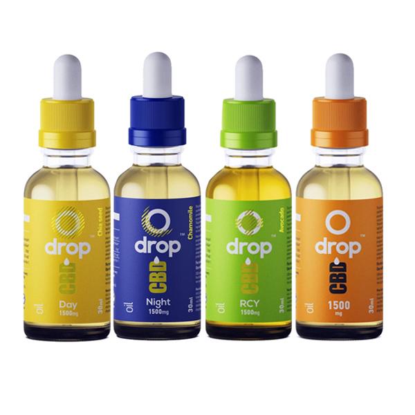 Drop CBD Oil 1500mg CBD 30ml - Image 3