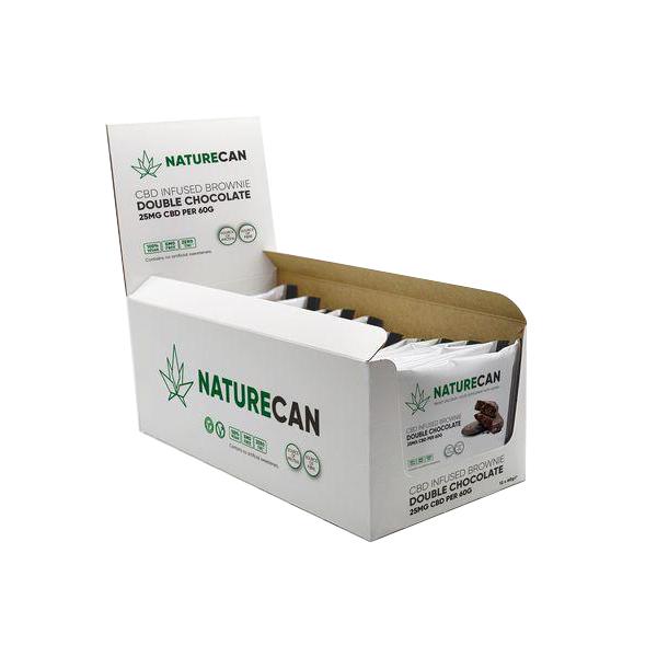 Naturecan 25mg CBD Double Chocolate Brownie 60g - Image 2