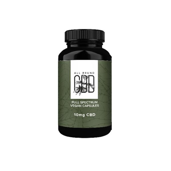 All Round CBD 300mg CBD Full Spectrum Vegan Capsules