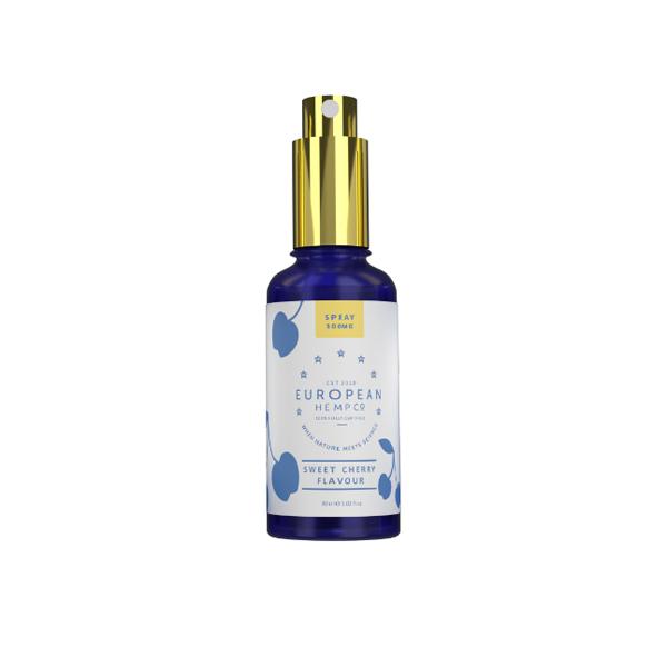European Hemp Co Broad Spectrum Hemp Extract 500mg CBD Spray 30ml