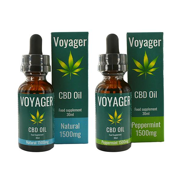 Voyager 1500mg CBD Oil 30ml - Image 3