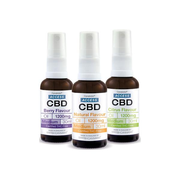 Access CBD 1200mg CBD Broad Spectrum Oil 30ml - Image 5