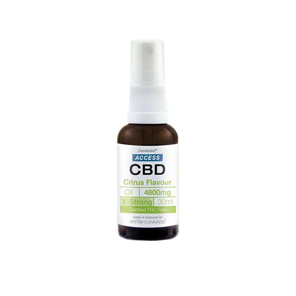 Access CBD 4800mg CBD Broad Spectrum Oil Mixed 30ml - Image 4