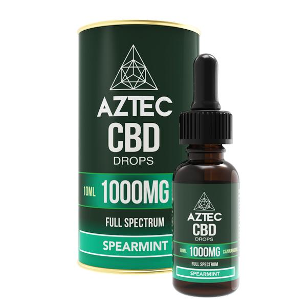 Aztec CBD Full Spectrum Hemp Oil 1000mg CBD 10ml - Image 3