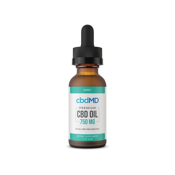 cbdMD 750MG CBD Flavoured Tincture Oil 30ml - Image 3