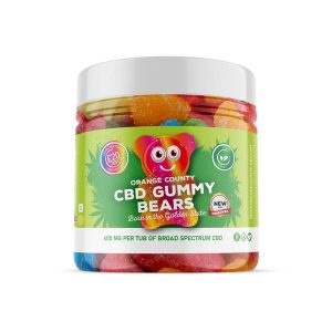 Orange County 400mg CBD Gummy Bears - Small Pack