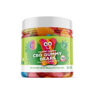 Orange County 800mg CBD Gummy Bears - Small Pack