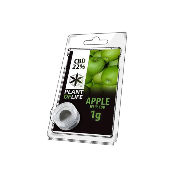 Plant Of Life Fruit Market Jelly 22% CBD 1g - Apple