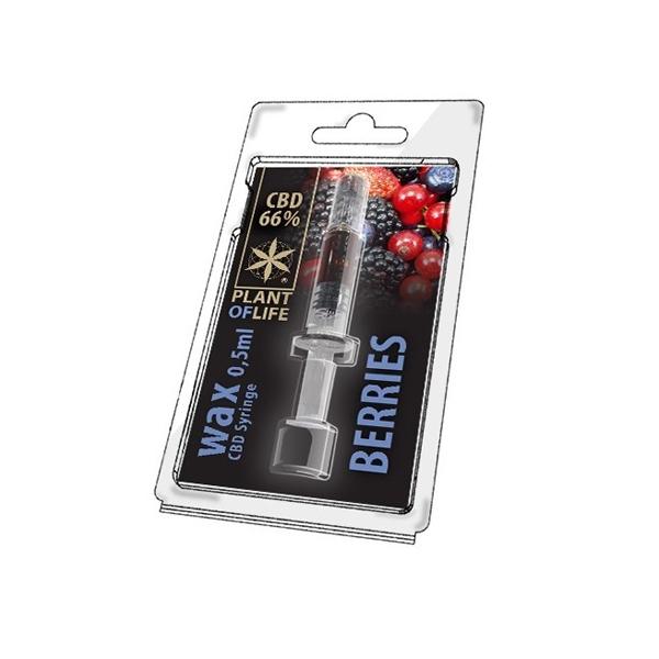 CBD Wax 0.5G Berries 66%