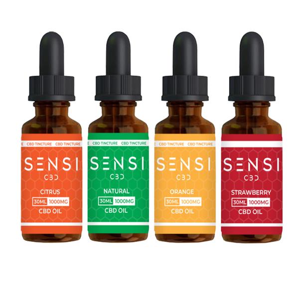 Sensi CBD 1000mg CBD Tinture Oil 30ml - Image 3